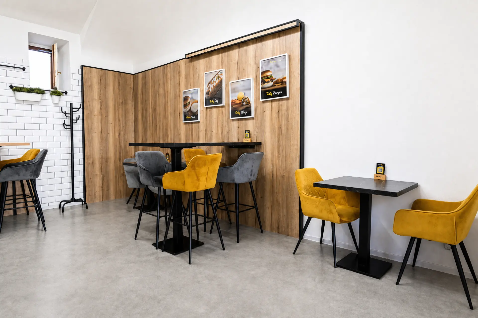 Interiér prevádzky TASTY PARK v Košiciach